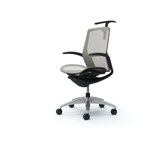 ■OKAMURA フィノラチェア ミドルバック 座メッシュ〔品番:C742BRF1E3〕【5126597:0】[送料別途見積り][法人・事業所限定][外直送][店頭受取不可]｜ホームセンターバロー　店