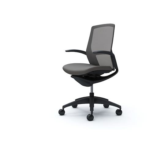 ■OKAMURA フィノラチェア ミドルバック 座クッション〔品番:C743MRF1H2〕【5126651:0】[送料別途見積り][法人・事業所限定][外直送][店頭受取不可]