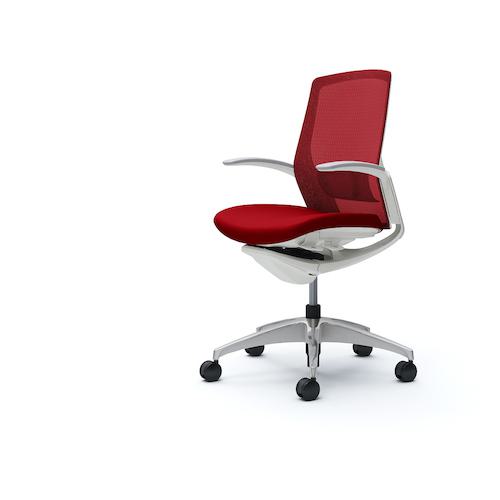 ■OKAMURA フィノラチェア ミドルバック 座クッション〔品番:C743CZF1G9〕【5126675:0】[送料別途見積り][法人・事業所限定][外直送][店頭受取不可]｜ホームセンターバロー　店