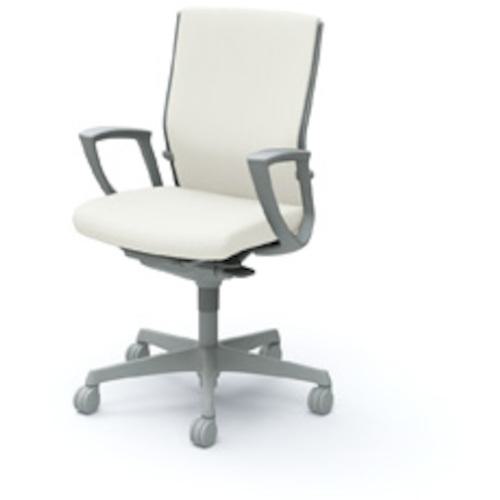 ■OKAMURA エスクードチェアハイバック〔品番:C445GRFFW3〕【5127762:0】[送料別途見積り][法人・事業所限定][外直送][店頭受取不可]｜ホームセンターバロー　店