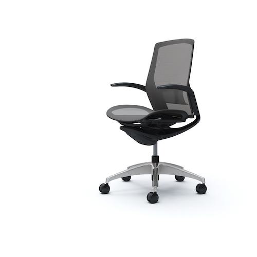 ■OKAMURA フィノラチェア ミドルバック 座メッシュ〔品番:C741ASF1F2〕【5128121:0】[送料別途見積り][法人・事業所限定][外直送][店頭受取不可]｜ホームセンターバロー　店