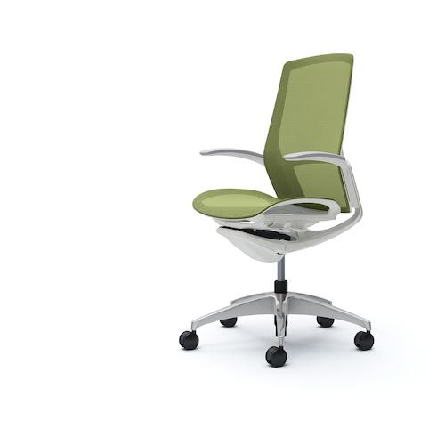 ■OKAMURA フィノラチェア ハイバック 座メッシュ〔品番:C745CWF1E5〕【5128267:0】[送料別途見積り][法人・事業所限定][外直送][店頭受取不可]