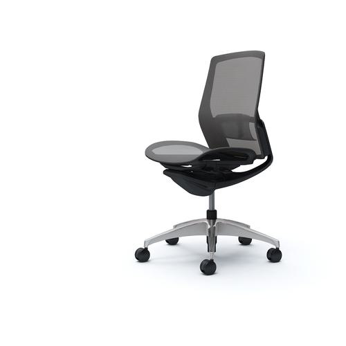 ■OKAMURA フィノラチェア ミドルバック 座メッシュ〔品番:C731ASF1F2〕【5129608:0】[送料別途見積り][法人・事業所限定][外直送][店頭受取不可]