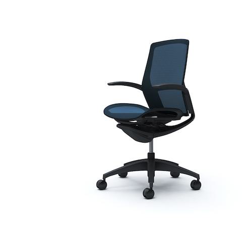 ■OKAMURA フィノラチェア ミドルバック 座メッシュ〔品番:C741MRF1E4〕【5129727:0】[送料別途見積り][法人・事業所限定][外直送][店頭受取不可]