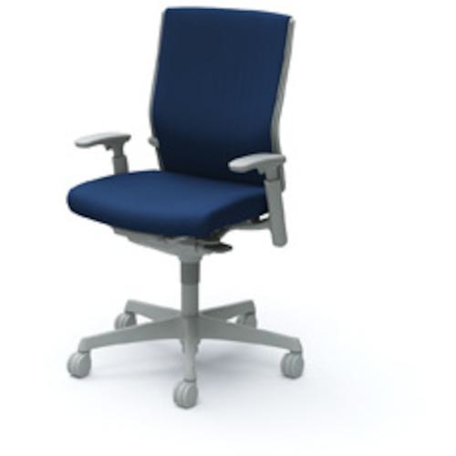 ■OKAMURA エスクードチェアハイバック〔品番:C485GRFFW4〕【5130892:0】[送料別途見積り][法人・事業所限定][外直送][店頭受取不可]｜ホームセンターバロー　店