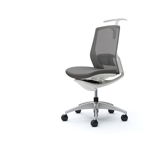 ■OKAMURA フィノラチェア ミドルバック 座クッション〔品番:C734BZF1H2〕【5131186:0】[送料別途見積り][法人・事業所限定][外直送][店頭受取不可]