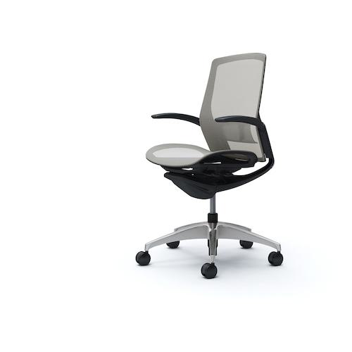 ■OKAMURA フィノラチェア ミドルバック 座メッシュ〔品番:C741ASF1E3〕【5131301:0】[送料別途見積り][法人・事業所限定][外直送][店頭受取不可]｜ホームセンターバロー　店