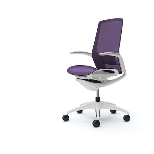 ■OKAMURA フィノラチェア ハイバック 座メッシュ〔品番:C745WZF1E0〕【5131397:0】[送料別途見積り][法人・事業所限定][外直送][店頭受取不可]