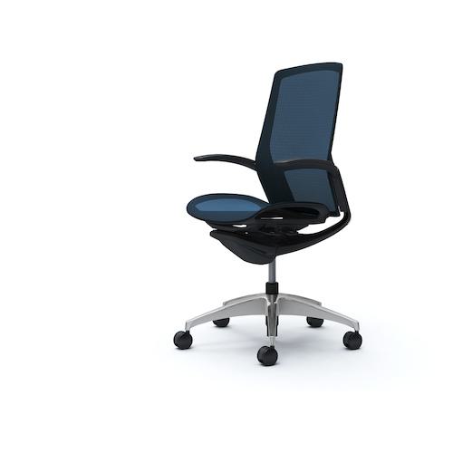 ■OKAMURA フィノラチェア ハイバック 座メッシュ〔品番:C745ARF1E4〕【5136117:0】[送料別途見積り][法人・事業所限定][外直送][店頭受取不可]
