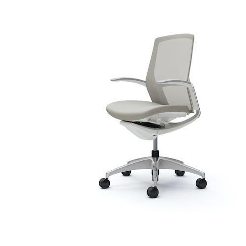 ■OKAMURA フィノラチェア ミドルバック 座クッション〔品番:C743BWF1G3〕【5137612:0】[送料別途見積り][法人・事業所限定][外直送][店頭受取不可]｜ホームセンターバロー　店