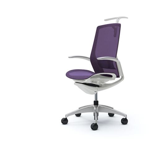 ■OKAMURA フィノラチェア ハイバック 座メッシュ〔品番:C746CZF1E0〕【5137763:0】[送料別途見積り][法人・事業所限定][外直送][店頭受取不可]
