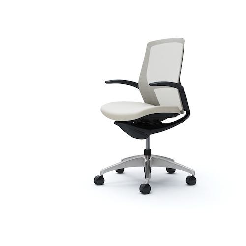 ■OKAMURA フィノラチェア ミドルバック 座クッション〔品番:C743ARF1G2〕【5139127:0】[送料別途見積り][法人・事業所限定][外直送][店頭受取不可]
