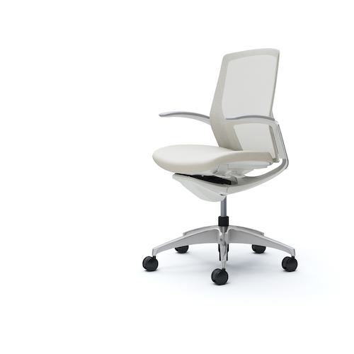 ■OKAMURA フィノラチェア ミドルバック 座クッション〔品番:C743BWF1G2〕【5139175:0】[送料別途見積り][法人・事業所限定][外直送][店頭受取不可]