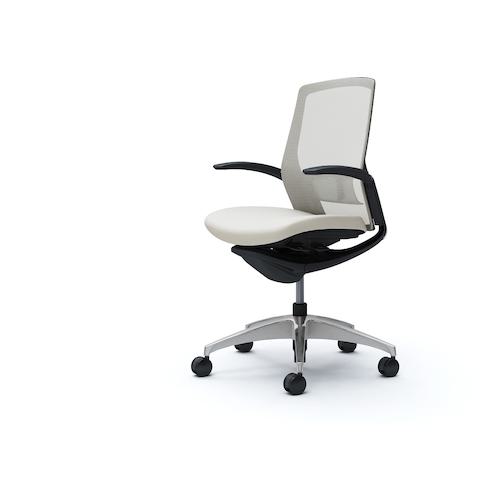 ■OKAMURA フィノラチェア ミドルバック 座クッション〔品番:C743ASF1G2〕【5139206:0】[送料別途見積り][法人・事業所限定][外直送][店頭受取不可]｜ホームセンターバロー　店