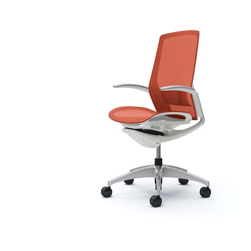 ■OKAMURA フィノラチェア ハイバック 座メッシュ〔品番:C745BZF1F8〕【5139332:0】[送料別途見積り][法人・事業所限定][外直送][店頭受取不可]｜ホームセンターバロー　店
