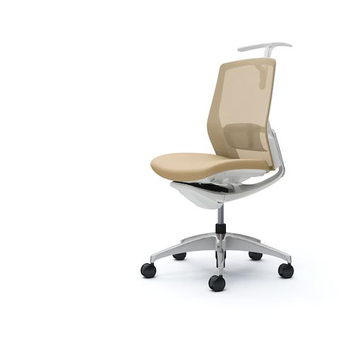 ■OKAMURA フィノラチェア ミドルバック 座クッション〔品番:C734BZF1G7〕【5140653:0】[送料別途見積り][法人・事業所限定][外直送][店頭受取不可]