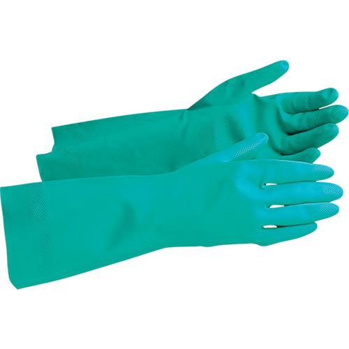 ■ミドリ安全 ニトリル炊事用手袋 ベルテ252 グリーン 厚手 L 10双〔品番:VERTE252L〕【5141131:0】[送料別途見積り][掲外取寄][店頭受取不可]
