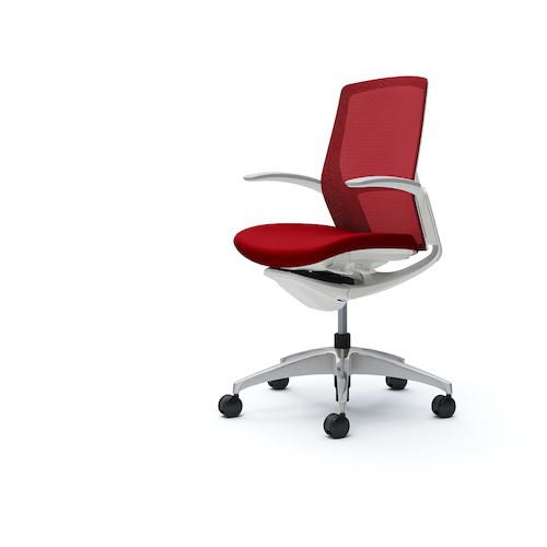 ■OKAMURA フィノラチェア ミドルバック 座クッション〔品番:C743CWF1G9〕【5142316:0】[送料別途見積り][法人・事業所限定][外直送][店頭受取不可]
