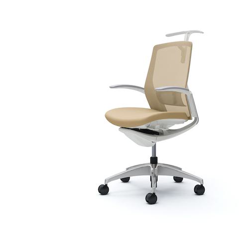■OKAMURA フィノラチェア ミドルバック 座クッション〔品番:C744BZF1G7〕【5142397:0】[送料別途見積り][法人・事業所限定][外直送][店頭受取不可]