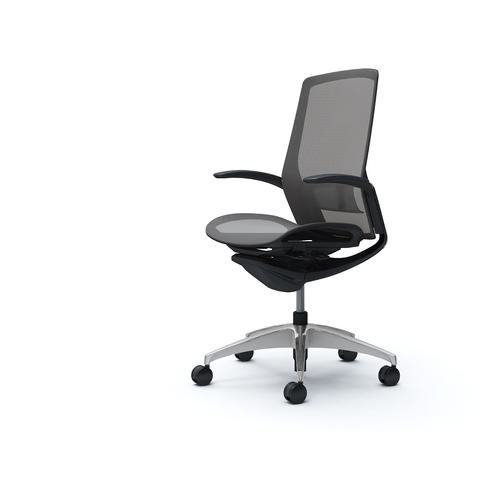 ■OKAMURA フィノラチェア ハイバック 座メッシュ〔品番:C745ASF1F2〕【5142459:0】[送料別途見積り][法人・事業所限定][外直送][店頭受取不可]｜ホームセンターバロー　店