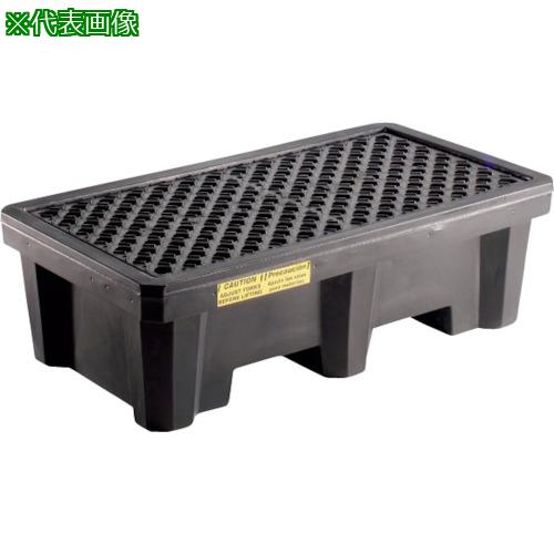 ■pig ピグスタンダードポリスピルコンテイメントパレット 2ドラム缶用〔品番:PAK605〕【5142857:0】[法人・事業所限定][直送元][店頭受取不可]｜ホームセンターバロー　店