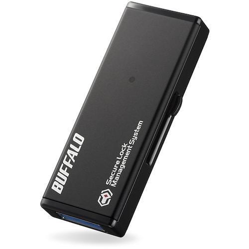 ■BUFFALO ハードウェア暗号化機能搭載 管理ツール対応 USB3.0 セキュリティーUSBメモリー 16GB〔品番:RUF3HS16G〕【5158462:0】[送料別途見積り][掲外取寄][店頭受取不可]