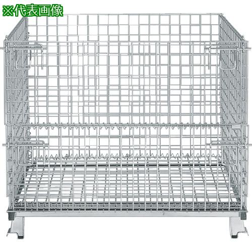 ■TRUSCO ネットパレット SUS304製 間口1200×奥行1000×高さ890〔品番:T1012LSU〕【5168490:0】[法人・事業所限定][直送元][店頭受取不可]