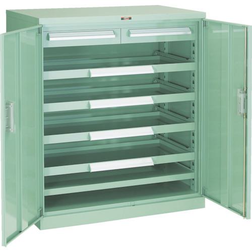 ■TRUSCO スライド工具キャビネット 881X551〔品番:DX33A〕【5180198:0】[法人・事業所限定][直送元][店頭受取不可]｜ホームセンターバロー　店
