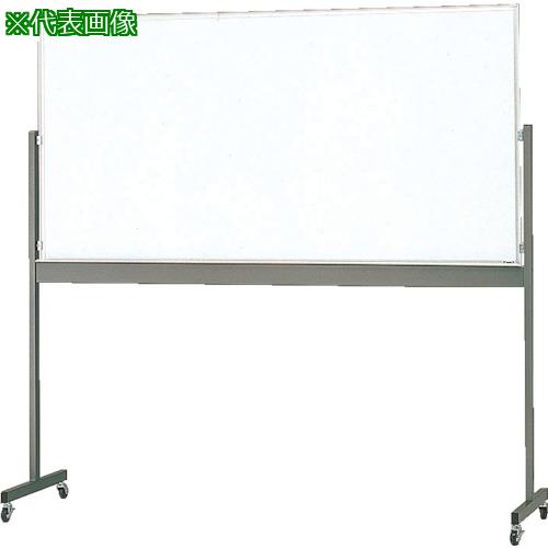 ■TRUSCO 片面移動ボード スチール製ホワイトボード 白暗線 900X1800〔品番:MG402A〕【5204399:0】[法人・事業所限定][直送元][店頭受取不可]