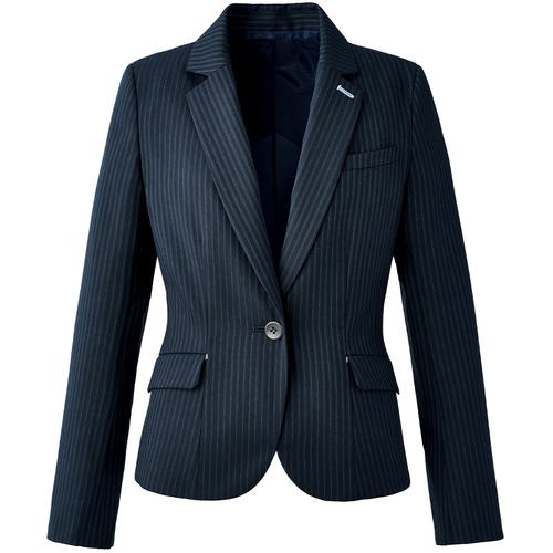 ■GROW ツイン・カラードストライプジャケットネイビー系19〔品番:GJAL1755K619〕【5205104:0】[送料別途見積り][掲外取寄][店頭受取不可]