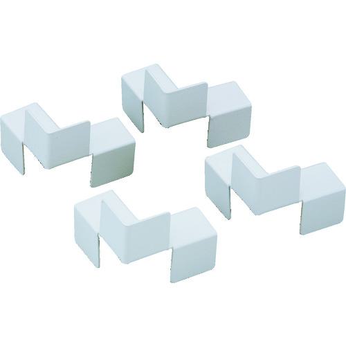 ■TRUSCO スタンダード書庫用転倒防止金具 中間1連用連結板4個セット〔品番:NTK2〕【5206456:0】[送料別途見積り][法人・事業所限定][直送][店頭受取不可]