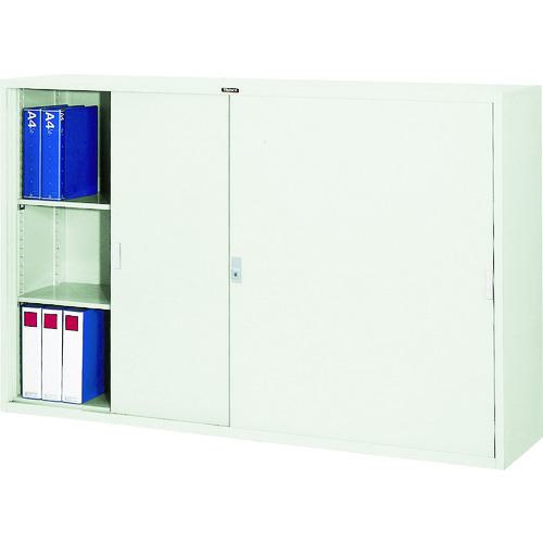 ■TRUSCO スタンダード書庫(A4判D400) 引違 W1760XH1110〔品番:FS40G11W〕【5206715:0】[法人・事業所限定][直送元][店頭受取不可]｜ホームセンターバロー　店