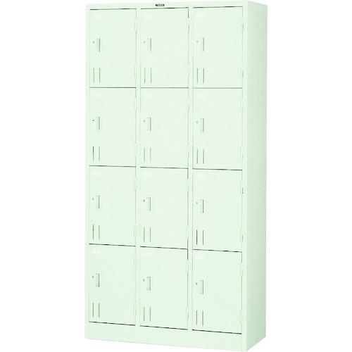 ■TRUSCO 多人数用ロッカー12人用 900X380XH1790 シリンダ錠式〔品番:SVG12A〕【5208831:0】[法人・事業所限定][直送元][店頭受取不可]｜ホームセンターバロー　店
