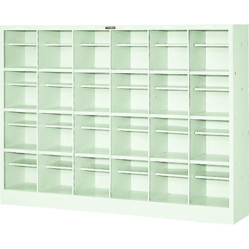 ■TRUSCO オープンシューズケース 24人用 1490X300XH1100〔品番:NPSH24〕【5209145:0】[法人・事業所限定][直送元][店頭受取不可]