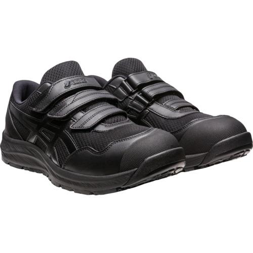 ■ASICS ウィンジョブCP215 ブラック&times;ブラック 29.0CM〔品番:1273A079.00129.0〕【5211305:0】[店頭受取不可]｜ホームセンターバロー　店