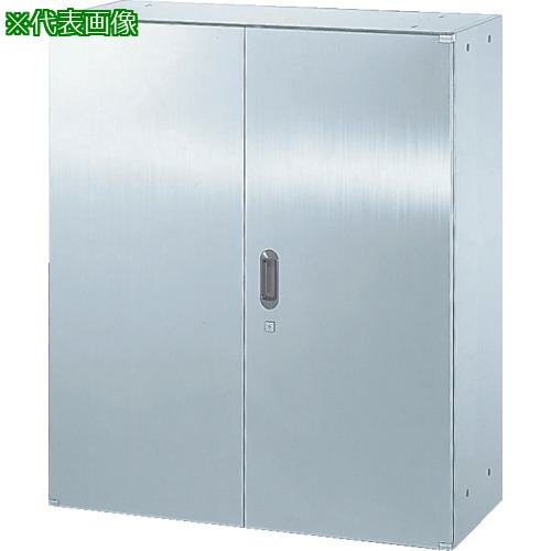 ■TRUSCO ステンレス保管庫(D500)両開 900XH1050〔品番:STH511〕【5221765:0】[法人・事業所限定][直送元][店頭受取不可]