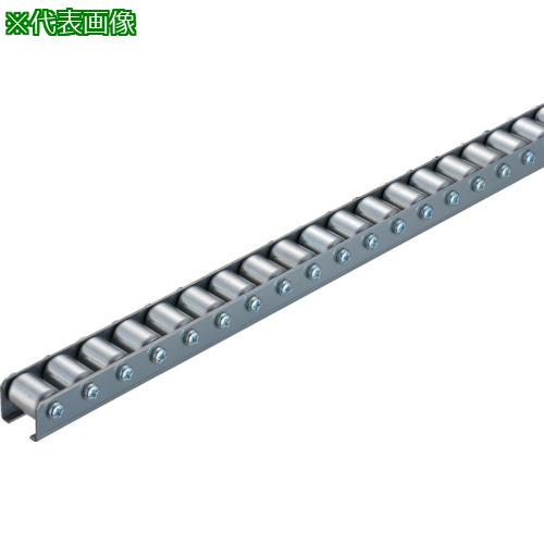 ■タイヨー 小径プレスホイールコンベヤ 20φX巾25mmXP30X機長1500mm〔品番:TWM2025PLP301500L〕【5229372:0】[送料別途見積り][法人・事業所限定][直送][店頭受取不可]