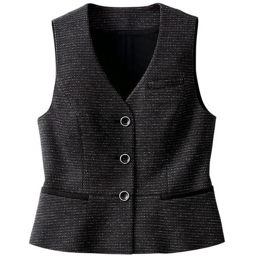 ■GROW フェリシア・ニットベストグレー系07〔品番:GVEL1753B507〕【5230036:0】[送料別途見積り][掲外取寄][店頭受取不可]
