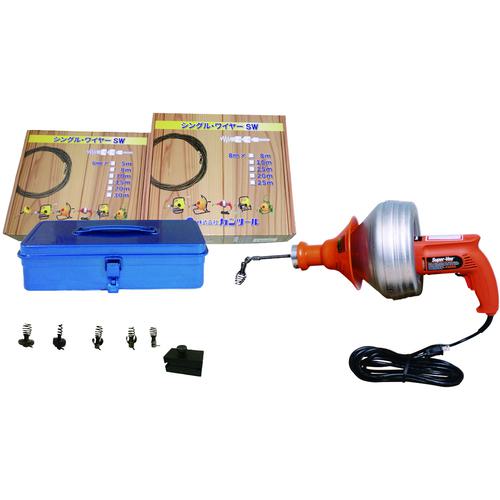 ■KANTOOL 排水管掃除機 電動ハンディロッダーPH-20R 標準セット〔品番:PH20RS〕【5237254:0】[法人・事業所限定][直送元][店頭受取不可]｜ホームセンターバロー　店
