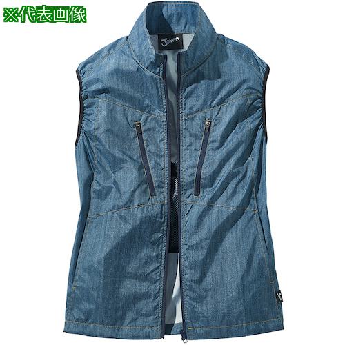 ■自重堂 空調服ベストインディゴ〔品番:540601434L〕【5254660:0】[送料別途見積り][掲外取寄][店頭受取不可]