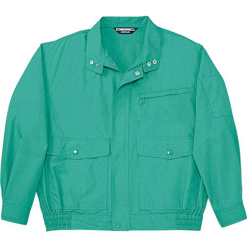 ■自重堂 ブルゾン グリーン S〔品番:610012S〕【5267839:0】[送料別途見積り][掲外取寄][店頭受取不可]