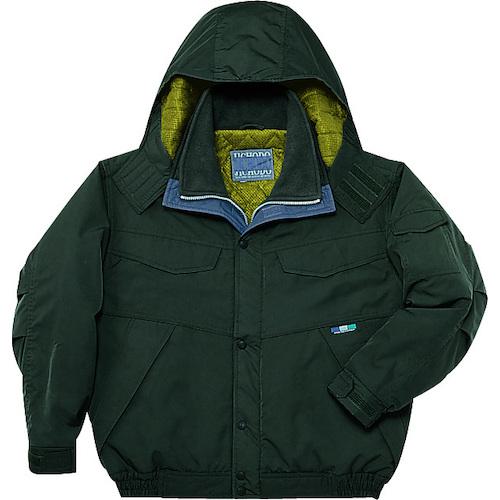 ■自重堂 ブルゾンダ-ク グリ-ン M〔品番:48170053M〕【5277538:0】[送料別途見積り][掲外取寄][店頭受取不可]