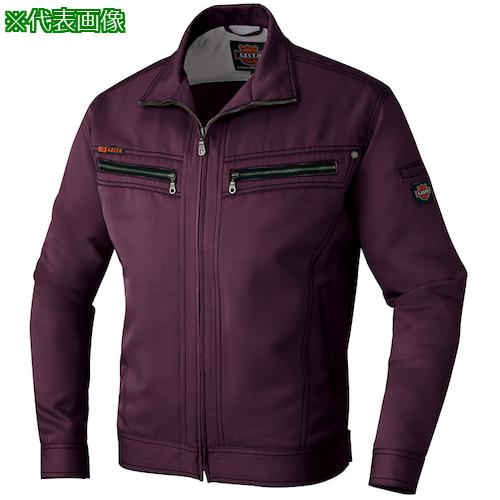 ■アイトス 長袖ダブルジップブルゾン アジトスタンダード ワイン 5L〔品番:AZ114020395L〕【5296999:0】[送料別途見積り][掲外取寄][店頭受取不可]