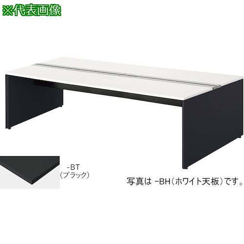■NAIKI ベンチデスク〔品番:MF2414KBBT〕【5305583:0】[送料別途見積り][法人・事業所限定][外直送][店頭受取不可]