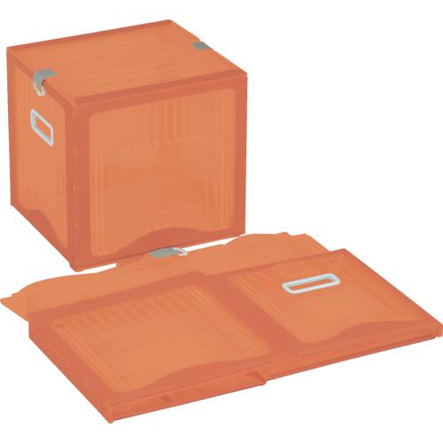 ■RISU 折り畳みコンテナ 549361 リスボックスオレンジ〔品番:RISUBOX26BOR〕【5308921:0】[送料別途見積り][法人・事業所限定][外直送][店頭受取不可]
