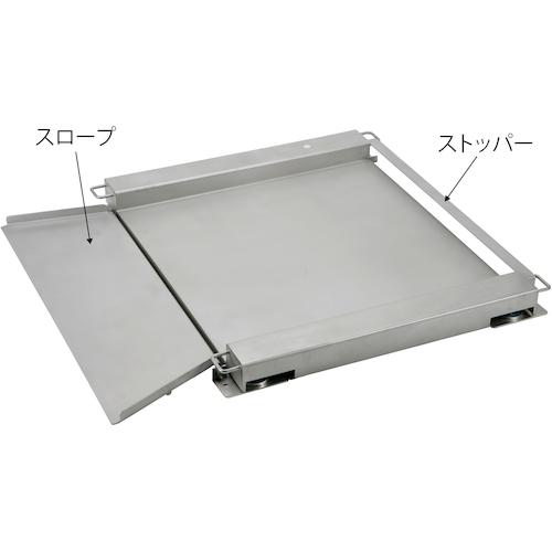 ■TANAKA オールステンレス ピットレス式フロアースケール用ストッパー〔品番:UTT2SOP03〕【5309650:0】[送料別途見積り][法人・事業所限定][外直送][店頭受取不可]｜ホームセンターバロー　店