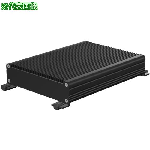 ■タカチ フランジ足付ヒートシンクアルミケース〔品番:EXHF14419BB〕【5317065:0】[法人・事業所限定][外直送元][店頭受取不可]