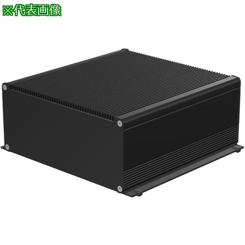 ■タカチ フランジ足付ヒートシンクアルミケース〔品番:EXHF291330BB〕【5317522:0】[法人・事業所限定][外直送元][店頭受取不可]｜ホームセンターバロー　店
