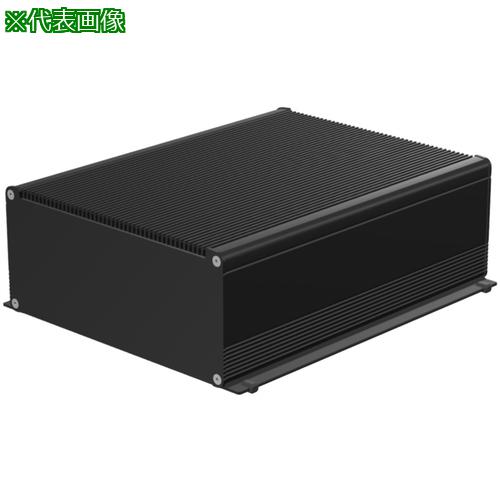 ■タカチ フランジ足付ヒートシンクアルミケース〔品番:EXHF291338BB〕【5317712:0】[法人・事業所限定][外直送元][店頭受取不可]