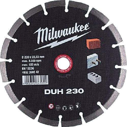 ■milwaukee 230mmダイヤモンドブレード(セグメント型)〔品番:4932399542〕【5349153:0】[店頭受取不可]